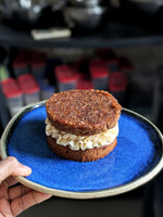 Caramelized Coconut & Nutmeg Cream Fudge Cake