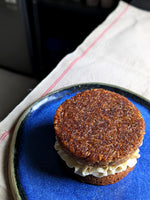 Caramelized Coconut & Nutmeg Cream Fudge Cake