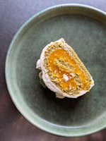 Mango Basil & Yogurt Roll Cake