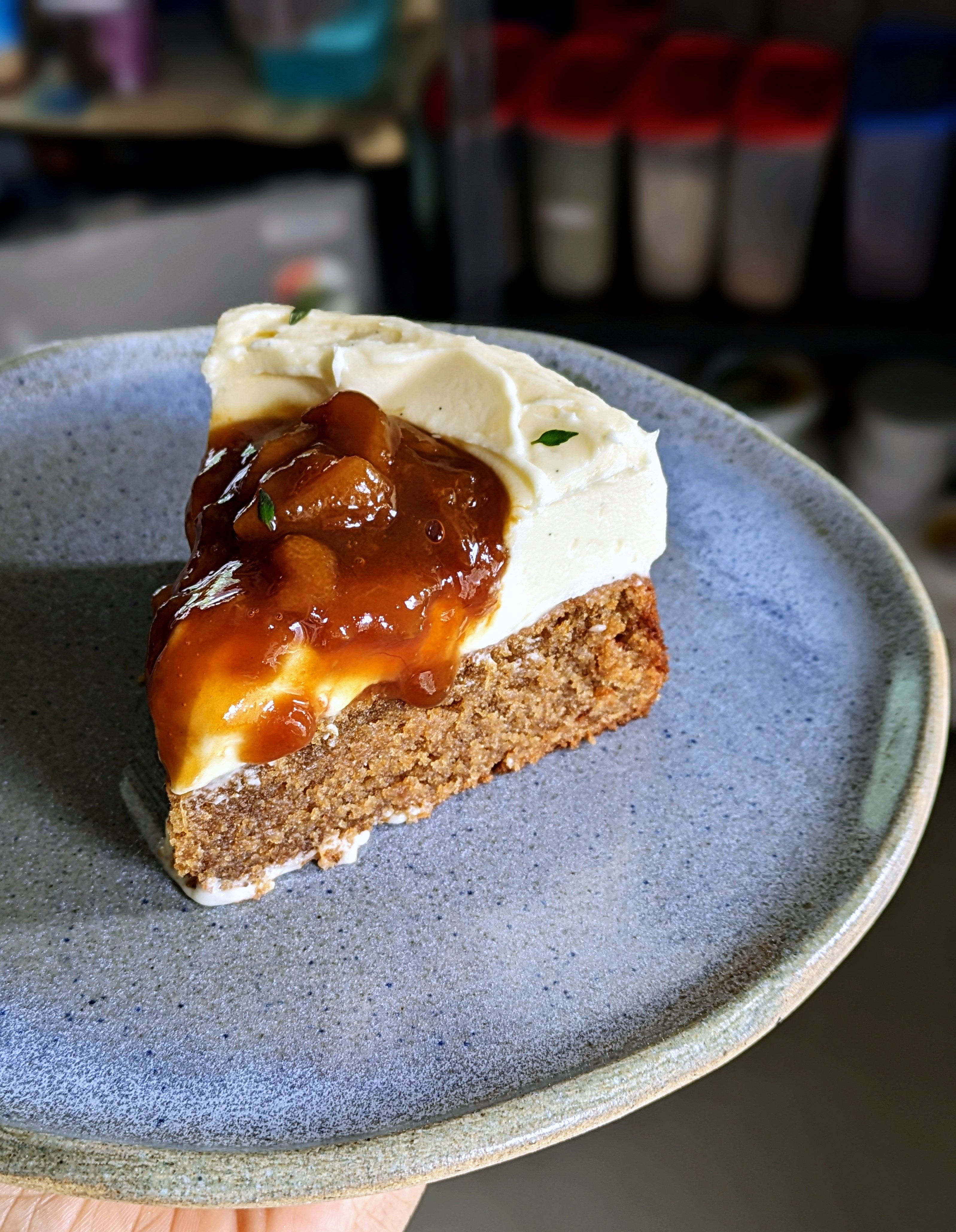 Peach & Almond Cream Cake