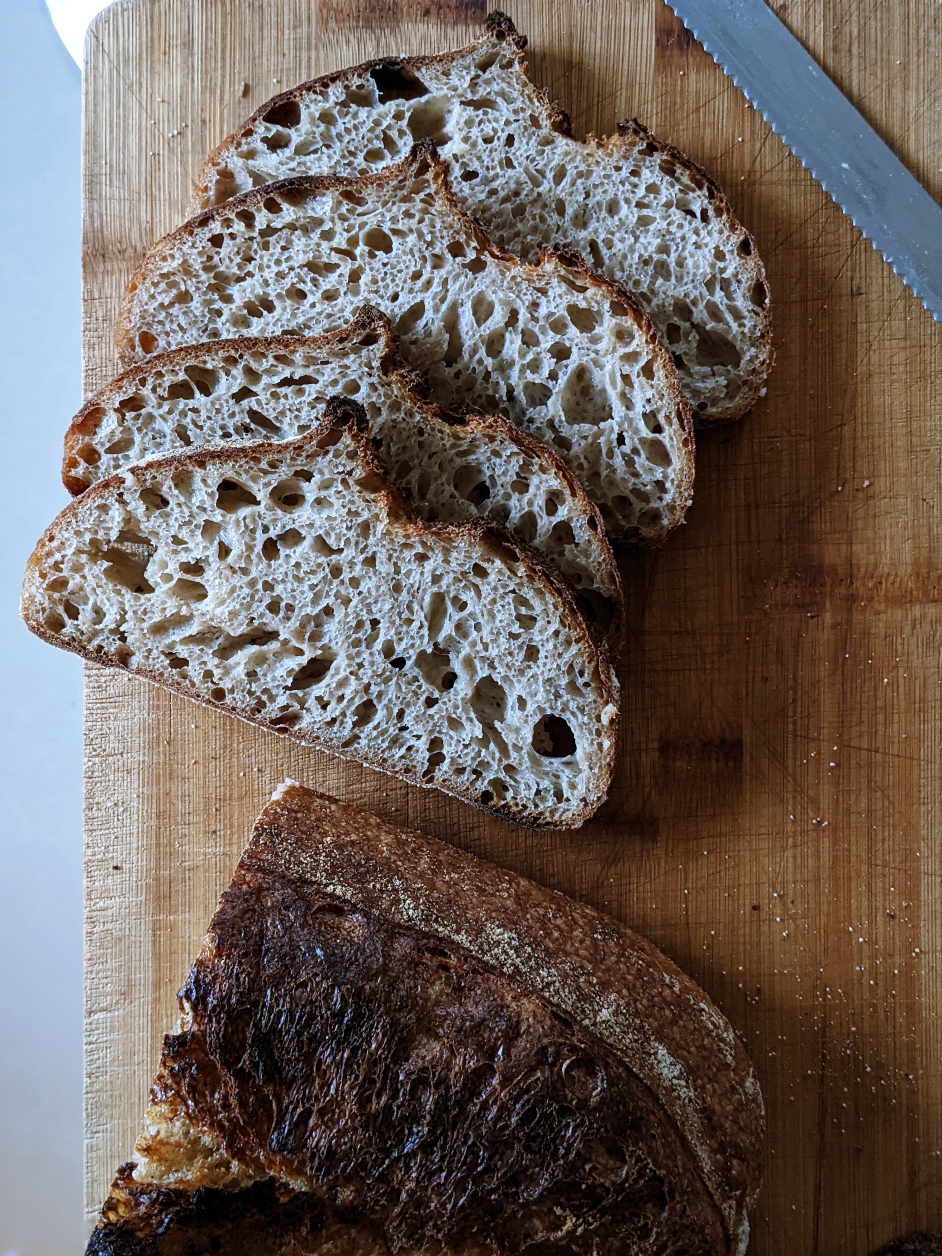 100% Organic Wholewheat Sourdough Loaf