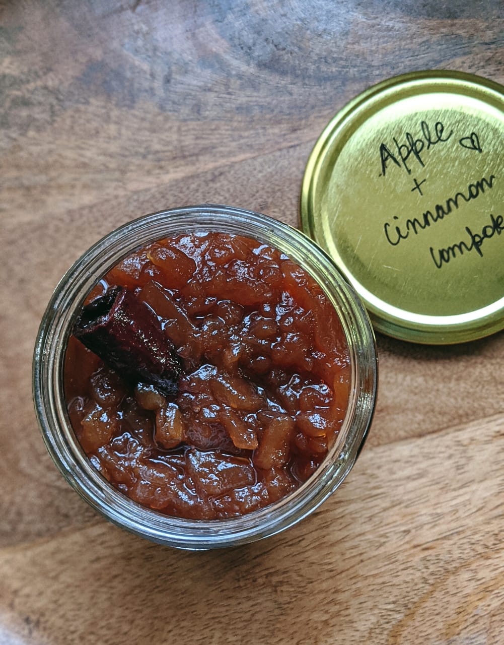 Apple Cinnamon Compote