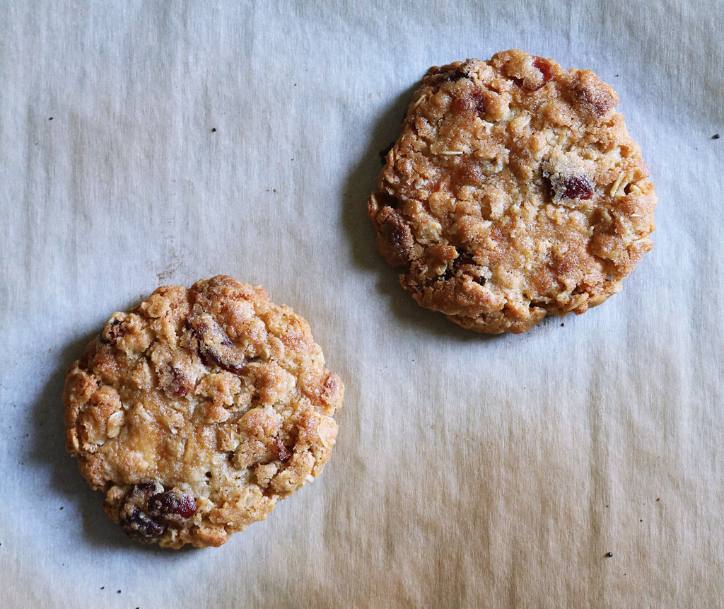 Belgian White Chocolate & Cranberry Oatmeal Cookie